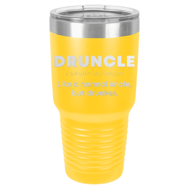 Druncle Design Coffee Tumbler
